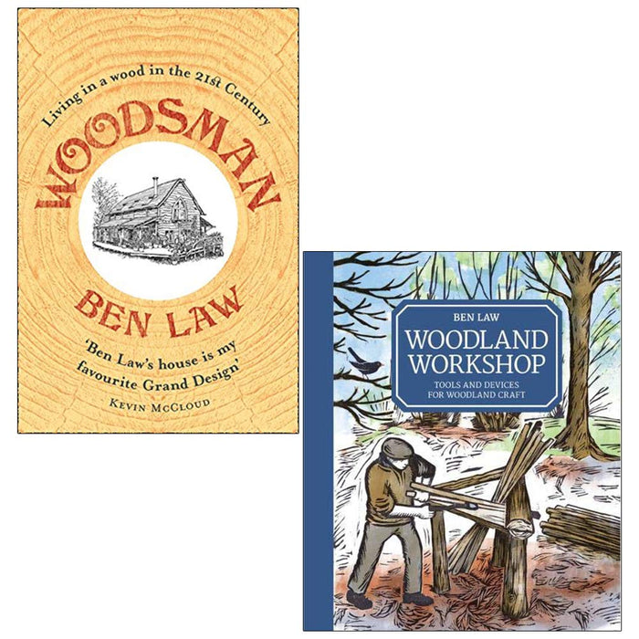 Woodsman, Woodland Workshop [Hardcover] 2 Books Collection Set - The Book Bundle