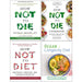 How Not To Die, The How Not To Die Cookbook, How Not To Diet [Hardcover], Vegan Longevity Diet 4 Books Collection Set - The Book Bundle