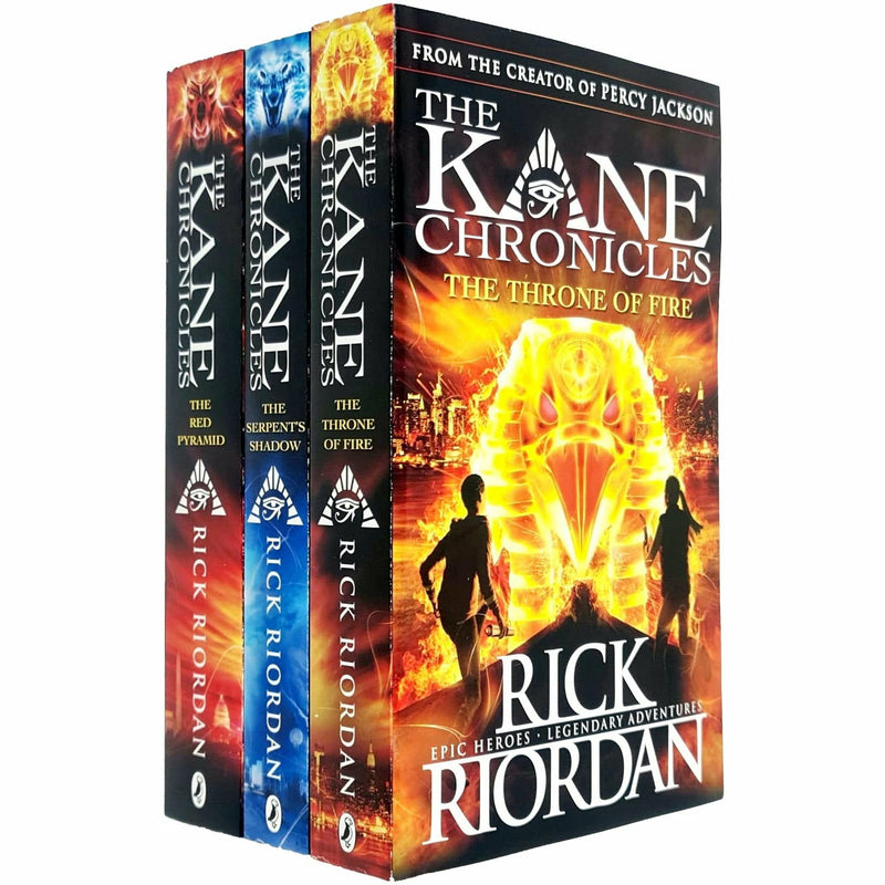 Rick Riordan Collection 10 Books Set(Kane Chronicles,Magnus Chase,Trails of Apollo) - The Book Bundle