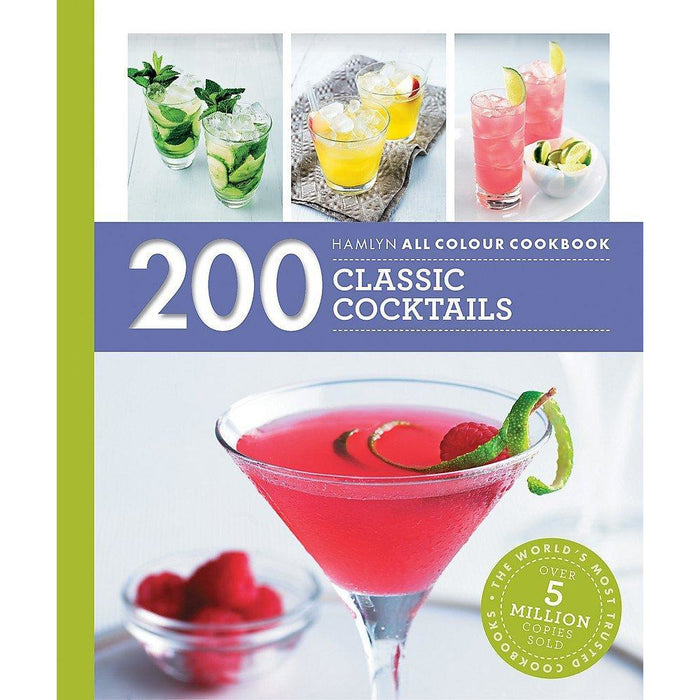 200 Classic cocktails [paperback], gin the manual, gin tonica, 101 gins to try before you die 4 books collection set - The Book Bundle