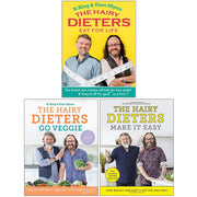 Hairy Dieters Collection 3 Books Set By Hairy Bikers (Eat for Life, Go Veggie, Make It Easy) - The Book Bundle