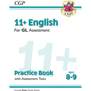 Cgp books gl 11 plus english, non-verbal reasoning, verbal reasoning 3 books collection set - practice book & assessment tests (ages 8-9) - The Book Bundle