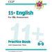 Cgp books gl 11 plus english, non-verbal reasoning, verbal reasoning 3 books collection set - practice book & assessment tests (ages 8-9) - The Book Bundle