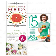 Lean In 15 3-Book Collection set by Joe Wicks, paperback non-fiction includes The Sustain Plan and Medic Meals, published by Iota.