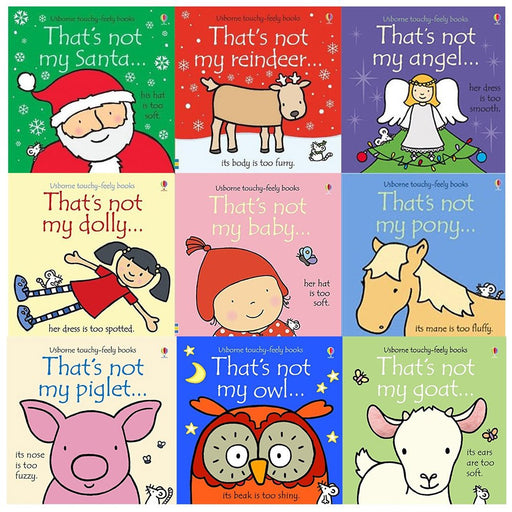 Thats not my touchy feely series 13, 14 and 15 : 9 books collection set - The Book Bundle