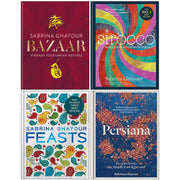 Sabrina Ghayour Collection 4 Books Set (Bazaar, Sirocco, Feasts, Persiana) - The Book Bundle