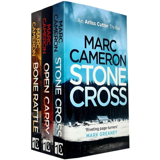 Marc Cameron Arliss Cutter Thriller Collection 3 Books Set (Open Carry, Stone Cross, Bone Rattle) - The Book Bundle