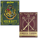 Harry Potter Hogwarts A Cinematic Yearbook & J.K. Rowling's Wizarding World: A Magical Yearbook 2 Books Collection Set - The Book Bundle