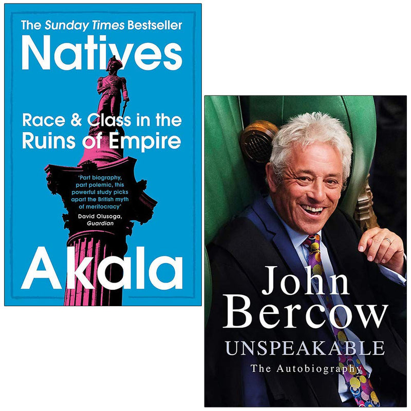 Natives Race and Class in the Ruins of Empire,Unspeakable The Autobiography 2 Books Collection Set - The Book Bundle