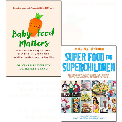 Super food for superchildren and baby food matters 2 books collection set - The Book Bundle