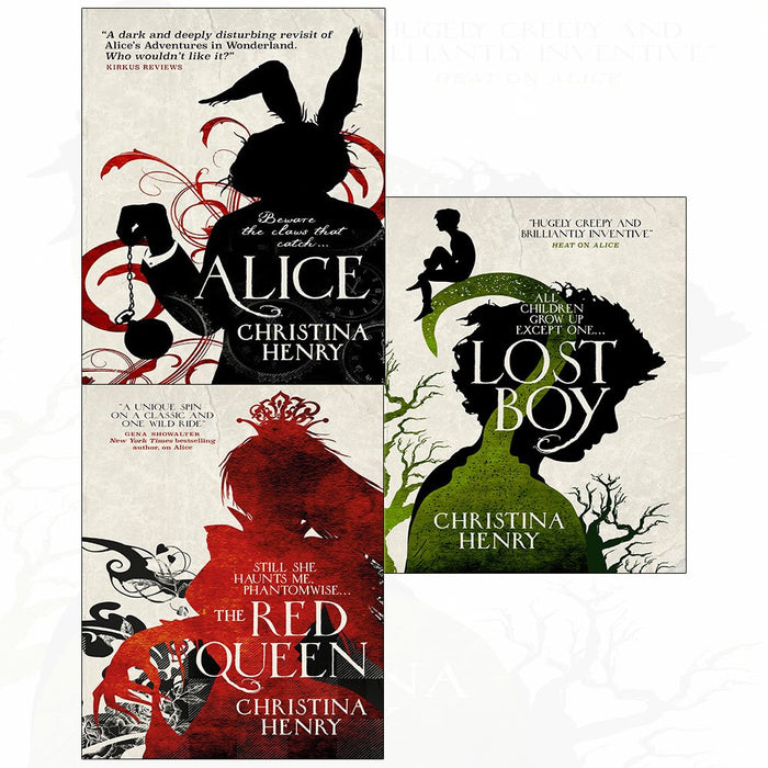 Chronicles of alice series red queen, lost boy 3 books collection set - The Book Bundle