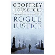 Geoffrey Household Rogue Male series collection with two Orion Ltd books: Rogue Male and Rogue Justice, featuring book covers.