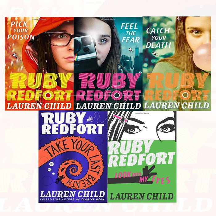 Lauren Child Ruby Redfort Vol (1-5) Collection 5 Books Bundle - The Book Bundle