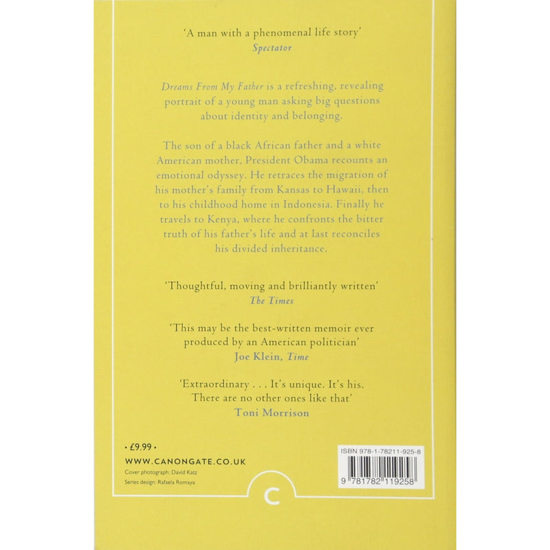 Dreams From My Father: A Story of Race and Inheritance by Barack Obama - The Book Bundle