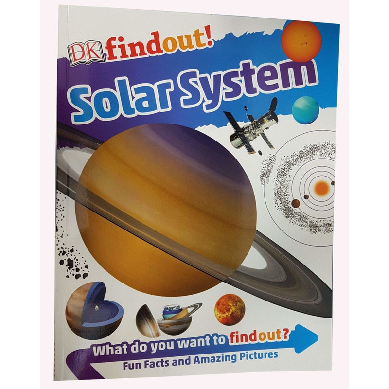 DK Findout! Series with Fun Facts and Amazing Pictures 6 Books Collection Set (Dinosaurs, Animals, Earth, Human Body, Science, Solar System) - The Book Bundle