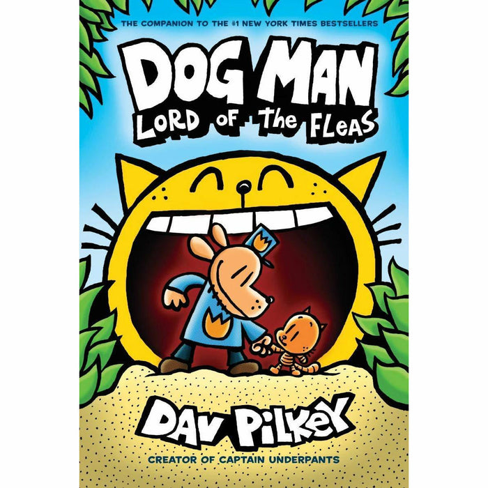 Dav Pilkey The Adventures of Dog Man Collection 6 Books Set - The Book Bundle