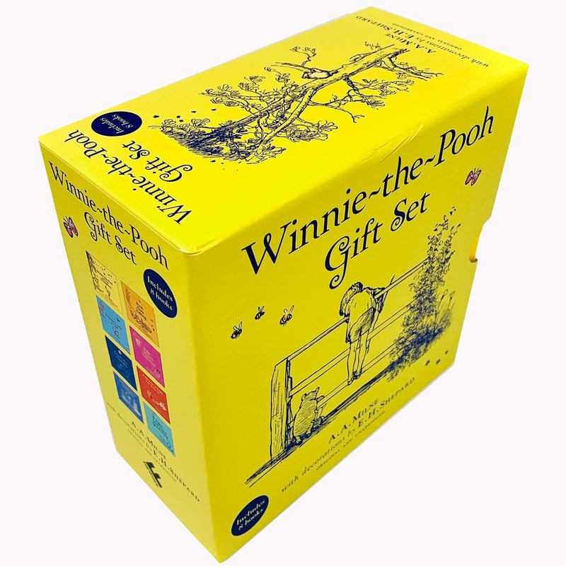 Winnie The Pooh Gift Set by A.A.Milne (Wrong Bees, Pooh Goes Visiting, Eeyore) - The Book Bundle