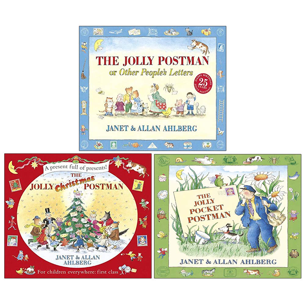 Janet　Set　The　Jolly　Jolly　Ahlberg　The　Allan　Postman　The　Ahlberg　Postman　Collection　By　Pocket　Jolly　The　Book　Bundle　Postman,　and　Christmas　Books