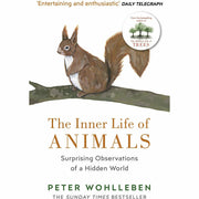 Vintage paperback collection of Peter Wohlleben's The Secret Network of Nature and The Hidden Life of Trees with forest and tree imagery.