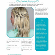 Paperback "New Braiding Handbook" by Abby Smith, featuring braided hairstyles and techniques on the cover.