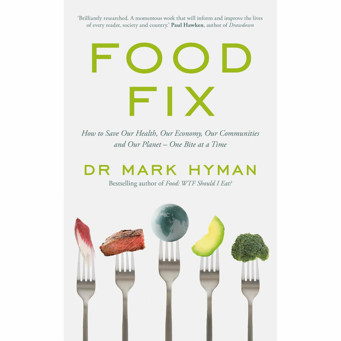 Mark Hyman Collection 5 Books Set (Food Fix, Food WTF Should I Eat, Eat Fat Get Thin, The Blood Sugar Solution 10-Day Detox Diet) - The Book Bundle