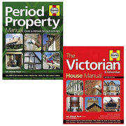 Period property manual, victorian house manual 2 books collection set by ian rock - The Book Bundle