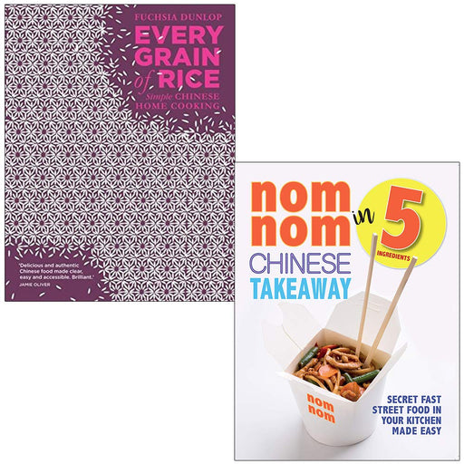 Simple Chinese Home Cooking & Nom Nom Chinese Takeaway In 5 Ingredients 2 Books Collection Set - The Book Bundle