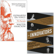 Walter Isaacson Collection 2 Books Set (Leonardo Da Vinci, Innovators [Hardcover]) - The Book Bundle