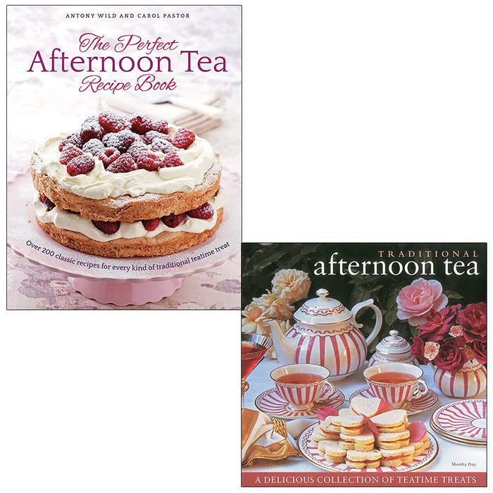 The Perfect Afternoon Tea Recipe Book, Traditional Afternoon Tea 2 Books Collection Set - The Book Bundle