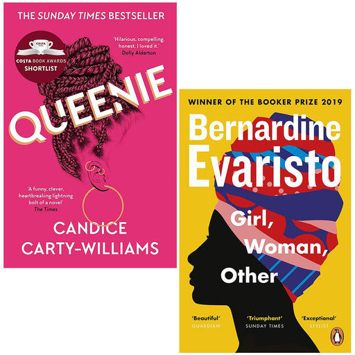 Queenie By Candice Carty-Williams and Girl Woman Other By Bernardine Evaristo 2 Books Collection Set - The Book Bundle