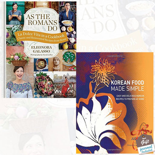 As the Romans Do and Korean Food Made Simple 2 Books Bundle Collection With Gift Journal - The Book Bundle