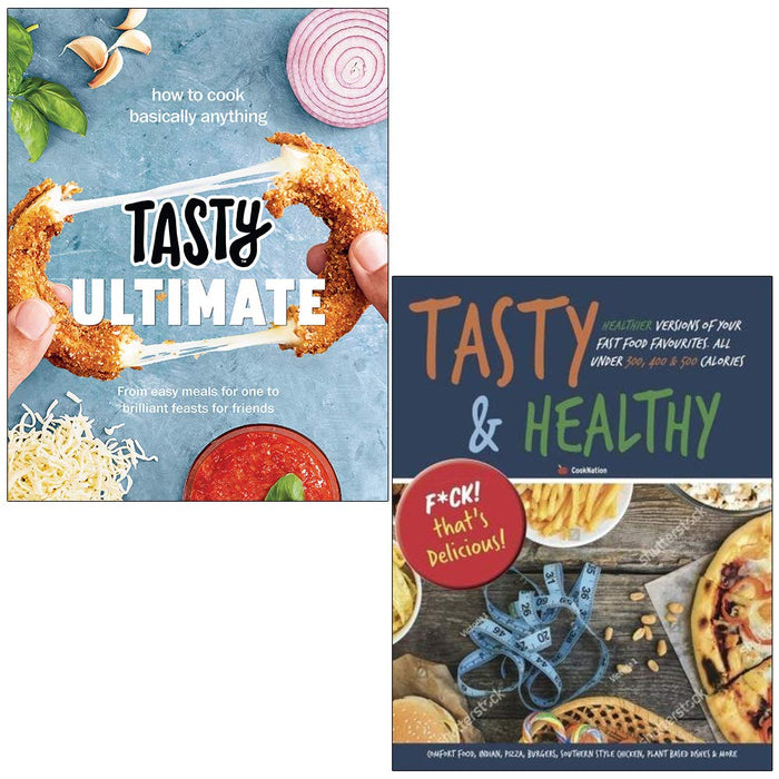 Tasty Ultimate Cookbook [Hardcover], Tasty & Healthy F Ck That's Delicious 2 Books Collection Set - The Book Bundle