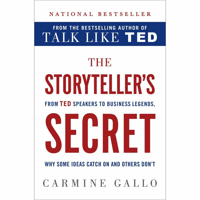 The Lean Startup, The Storyteller's Secret [Hardcover], Talk Like TED, TED Talks 4 Books Collection Set - The Book Bundle