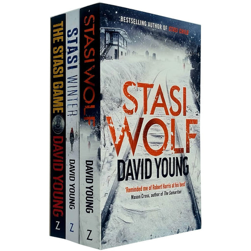 Karin Muller Series Collection 3 Books Set By David Young (Stasi Winter, Stasi Wolf, The Stasi Game) - The Book Bundle