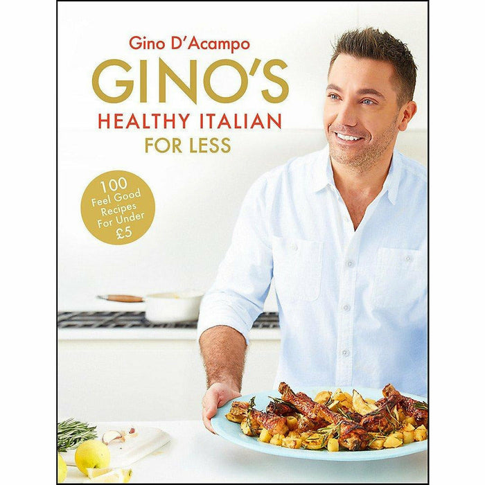 Ginos Healthy Italian for Less [Hardcover], Nom Nom Italy In 5 Ingredients 2 Books Collection Set - The Book Bundle