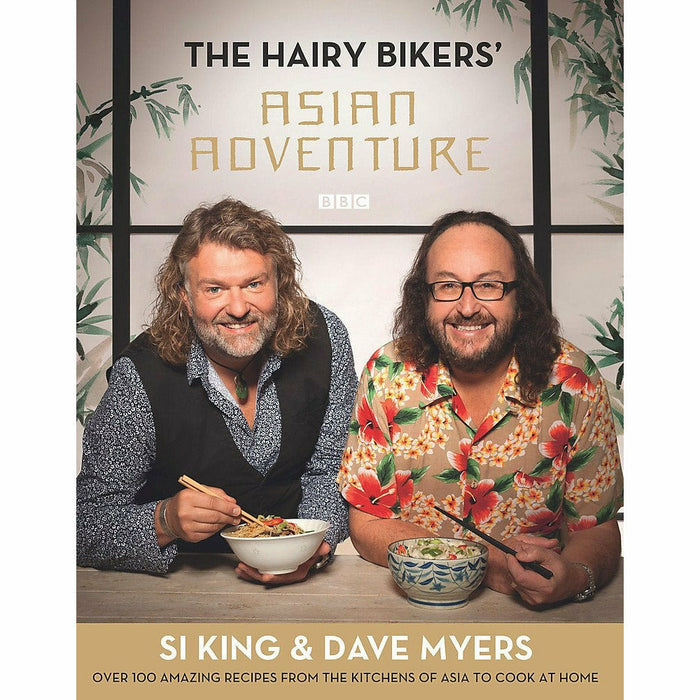 The Hairy Bikers Series By Hairy Bikers 5 Books Set (Asian Adventure, Mediterranean, British)NEW - The Book Bundle