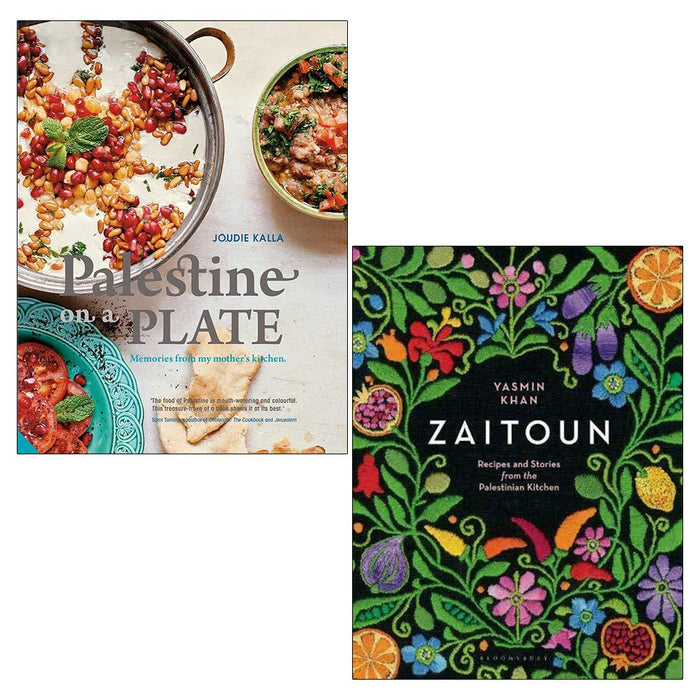 Palestine on a Plate, Zaitoun Recipes and Stories 2 Books Collection Set - The Book Bundle