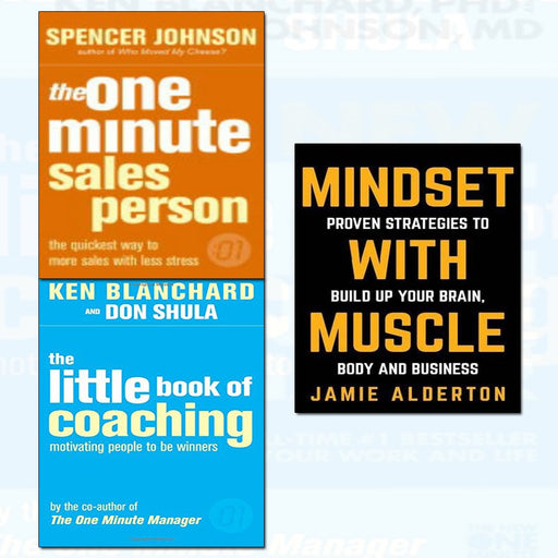 one minute salesperson,mindset with muscle and the little 3 books collection set - The Book Bundle