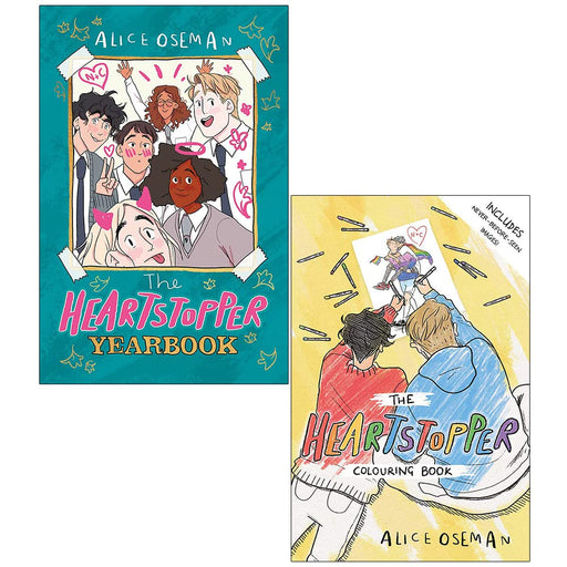 Alice Oseman Collection 2 Books Set (The Heartstopper Yearbook) - The Book Bundle