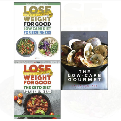 Low-carb gourmet, low carb diet, keto diet for beginners 3 books collection set - The Book Bundle