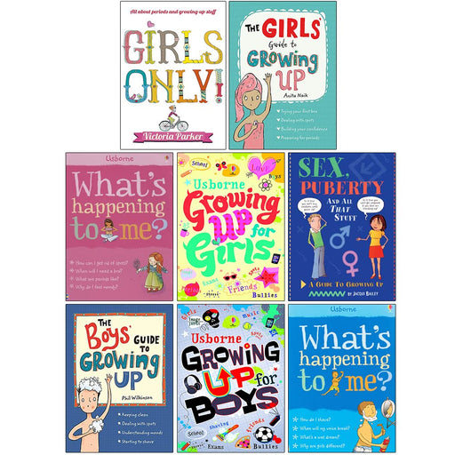 Growing Up For Boys & Girls 8 Books Collection Set - The Book Bundle