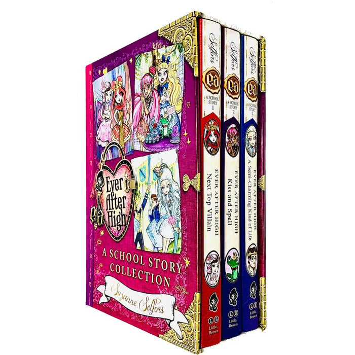 Ever After High A School Story Collection 3 Books Set By Suzanne Selfors (Next Top Villain) - The Book Bundle