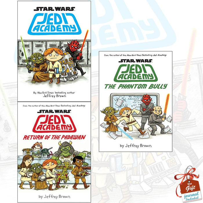 Star Wars Jedi Academy Collection 3 Books Bundle With Gift Journal (Jedi Academy, Return of the Padawan, The Phantom Bully) - The Book Bundle