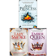 Ash Princess Trilogy Series 3 Books Collection Set By Laura Sebastian (Ash Princess, Lady Smoke, Ember Queen) - The Book Bundle