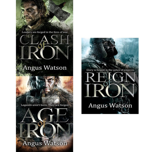 Angus watson iron age trilogy series 3 books collection set - The Book Bundle