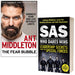 The Fear Bubble & SAS Who Dares Wins Leadership Secrets from the Special Forces By Anthony Middleton 2 Books Collection Set - The Book Bundle