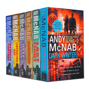 Andy McNab 6 Books Collection Set (Aggressor, Liberation Day, Deep Black, Last Light, Dark Winter, Remote Control) - The Book Bundle
