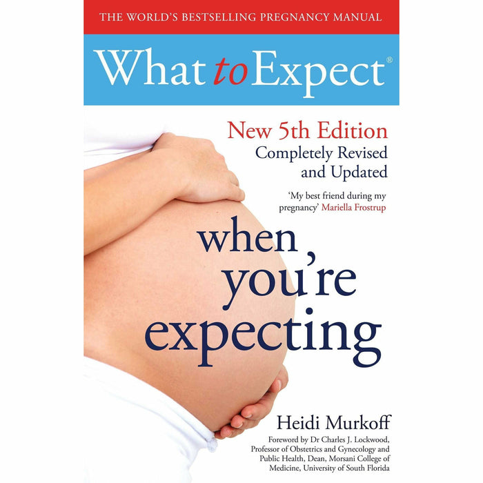 What to Expect When You're Expecting 5th Edition, Ina May's Guide to Childbirth, Baby Food Matters 3 Books Collection Set - The Book Bundle