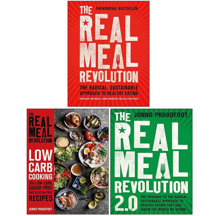 The Real Meal Revolution Series 3 Books Collection Set - The Book Bundle