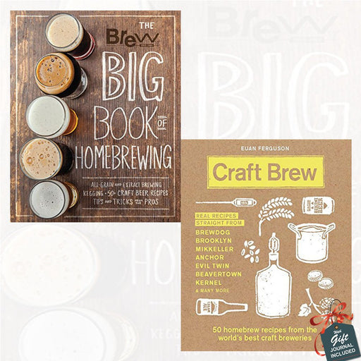 Brew Your Own Big Book of Homebrewing and Craft Brew   2 Books Collection Set - The Book Bundle